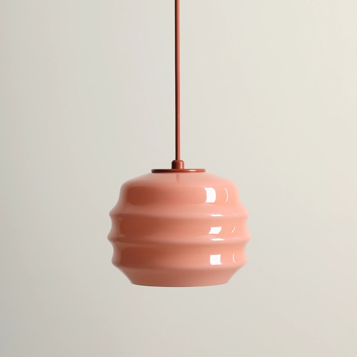Pendul Puff Glaze 16 cm 1xE27 - Teracotă - Img 2