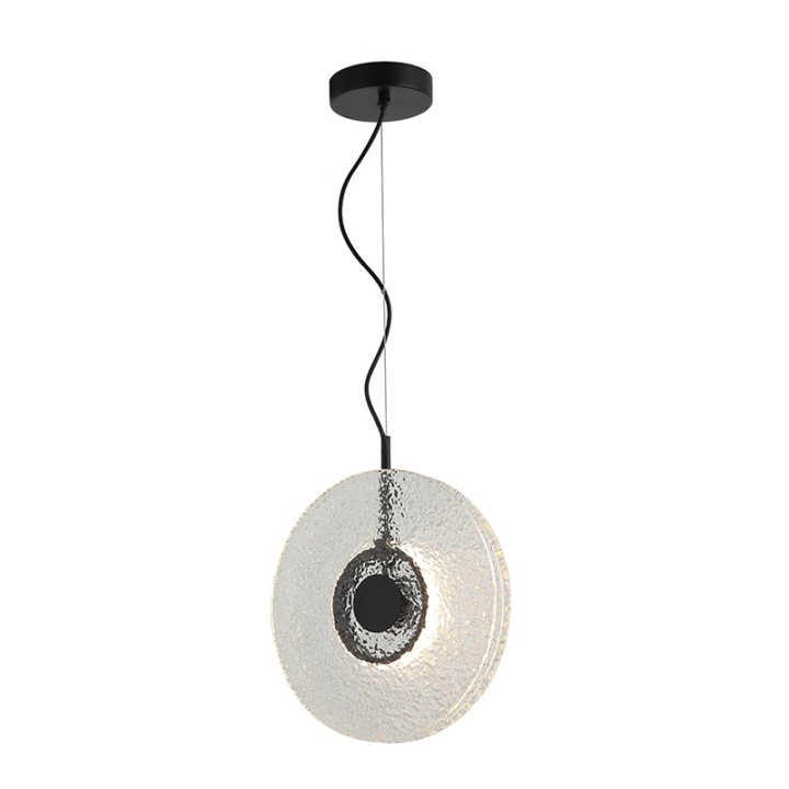 Pendul Rimini 3000K - Negru mat, Transparent - Img 2