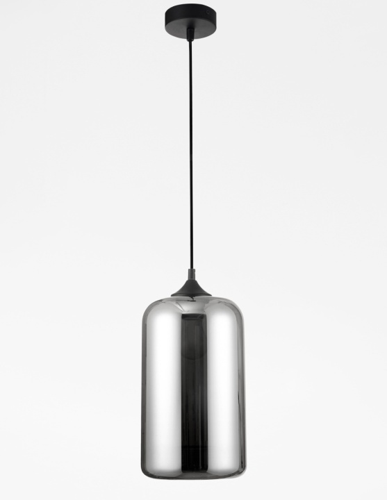 Pendul Savaz Crom / Negru Ø17,5 x H 120 cm - Img 3