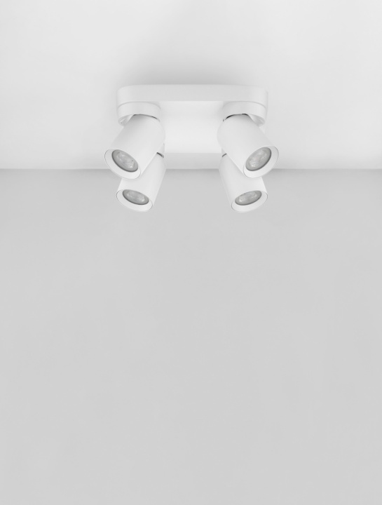 Plafoniera Amecy Alb 22 x 22 x 12,5 cm - Img 3
