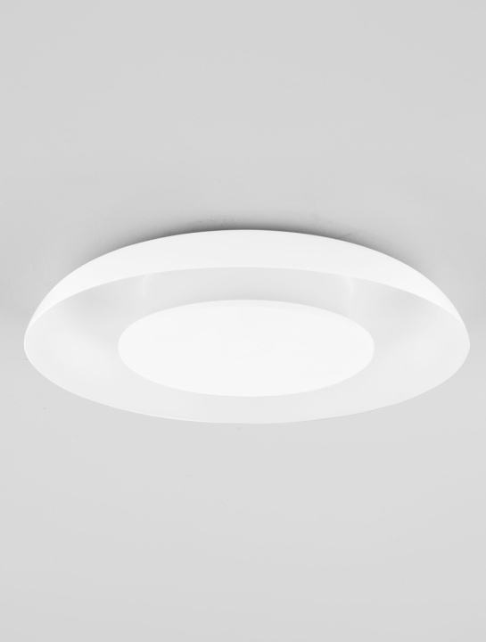 Plafoniera Epos Alb Ø40 x H 6 cm - Img 3