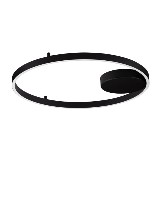 Plafoniera Hedra Negru Ø60 x H 5 cm - Img 2