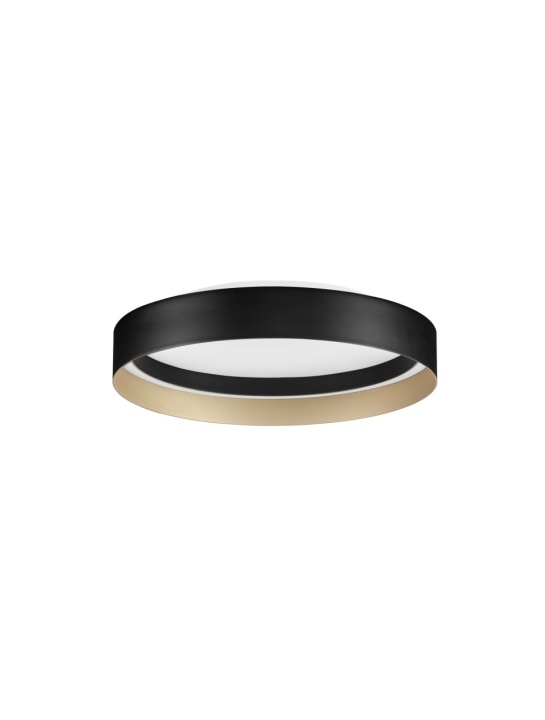 Plafoniera Lumia Auriu sampanie / Negru Ø45 x H 10 cm - Img 2