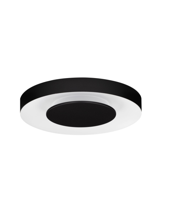 Plafoniera Pada Negru / Alb Ø40 x H 5 cm - Img 2