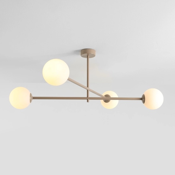 Plafoniera Pinne 4 Bej 87 cm 4xE14 - Img 2