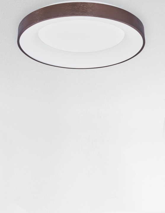 Plafoniera Rando Thin Brushed Coffee Ø60 x H 9 cm - Img 4