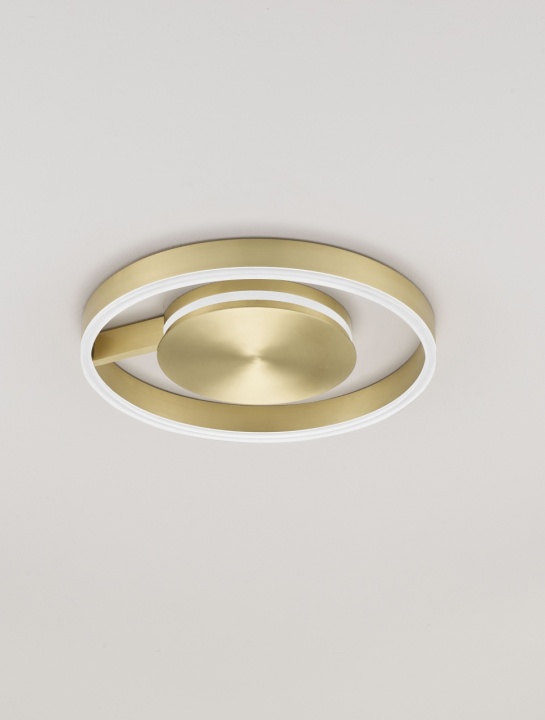 Plafoniera Siena Bronz Ø40 x H 4,6 cm - Img 3