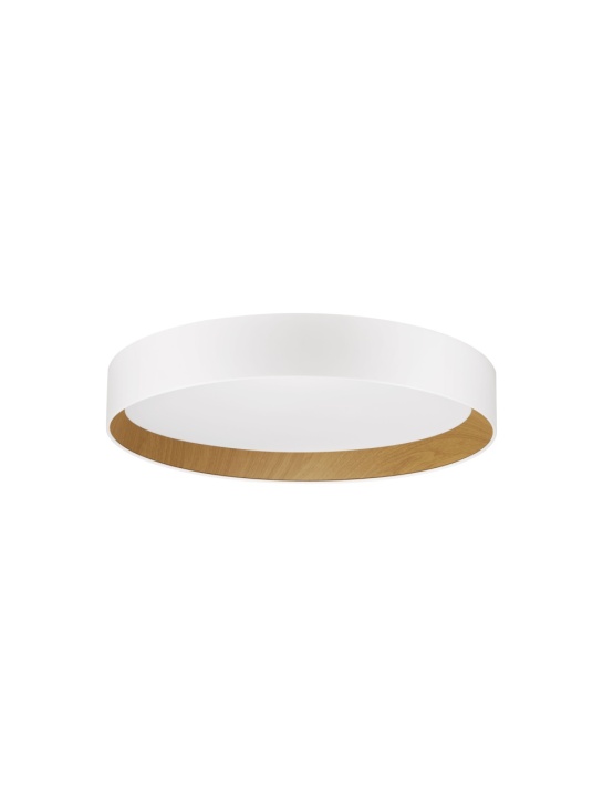 Plafoniera Stake Alb Ø60 x H 9 cm - Img 2