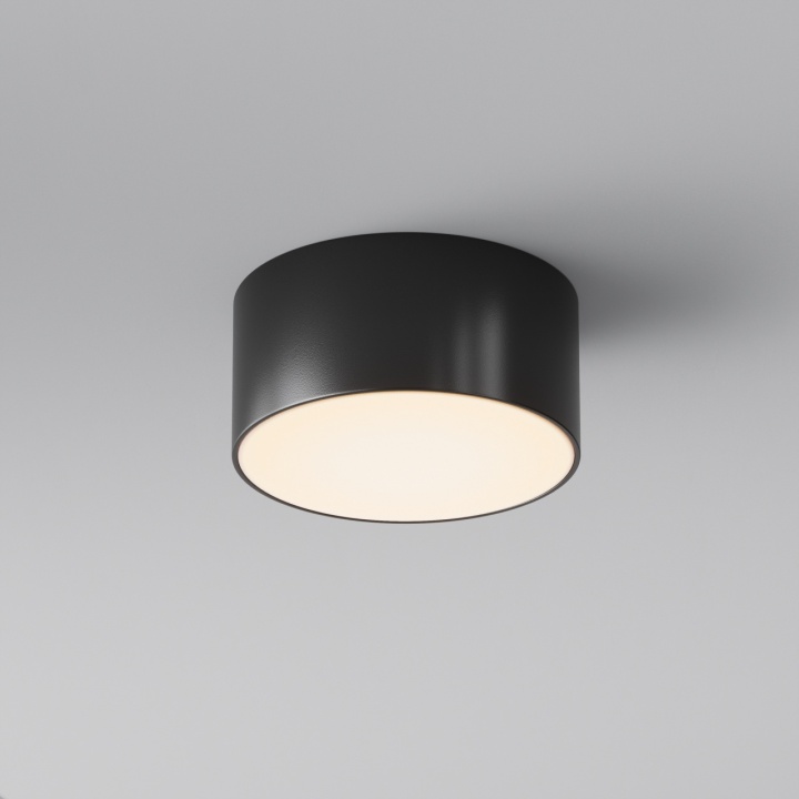 Plafonieră Zon IP Ø 12 cm 3000K - Negru - Img 2