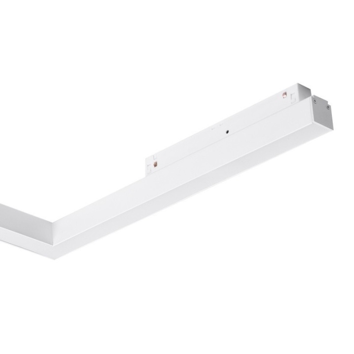 Proiector colt orizontal sina magnetica Alfa Saga 24W CCT BLUETOOTH - Alb - Img 2