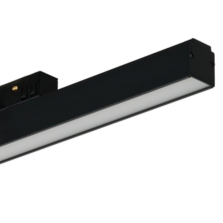 Proiector pe sina magnetica Alfa Saga 24W DALI CCT DIMM - Negru - Img 2