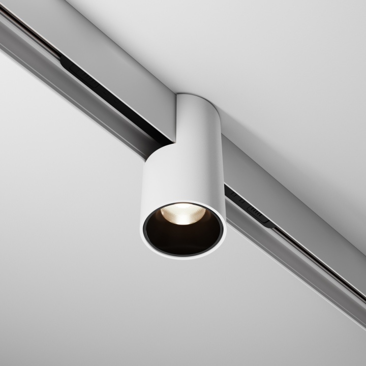 Proiector pentru sina Sina magnetica Exility DIMABIL - 19.3 cm, Alb - Img 2