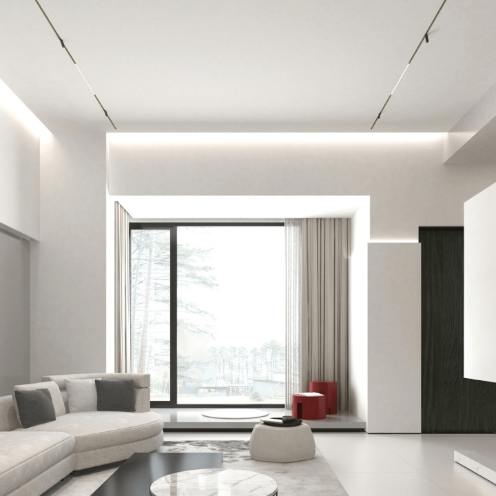 Sina magnetica trimless 15mm Ultra Slim Extra - 2m, Negru - Img 2