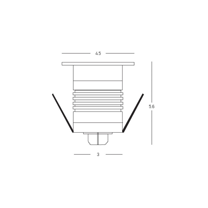 Spot exterior încastrat Brescia 2700K - Stainless Steel - Img 4