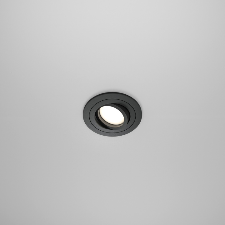 Spot incastrat Atom - Ø 9.2 cm, , Negru, GU10 - Img 3