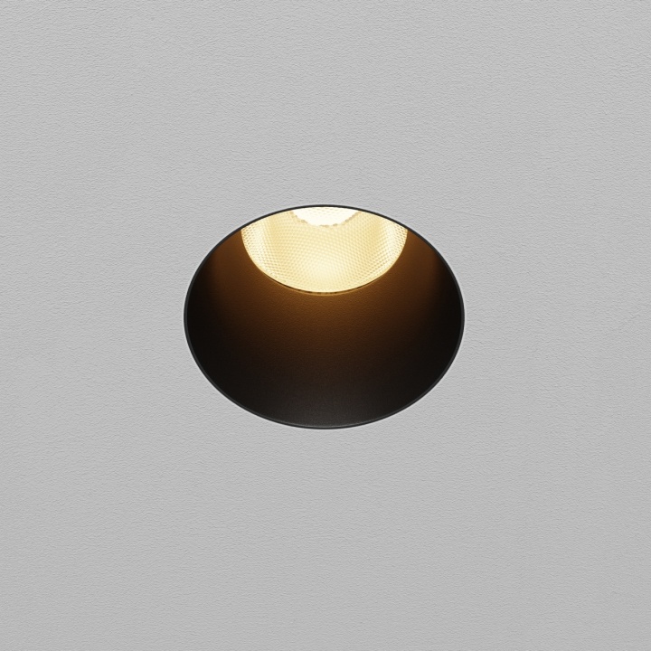 Spot incastrat Dip - Ø 10.3 cm, 2700K, Negru - Img 3