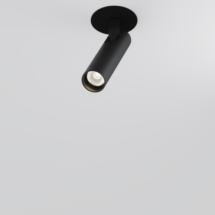 Spot incastrat Focus T - Ø 3 cm, 3000K, Negru - Img 2