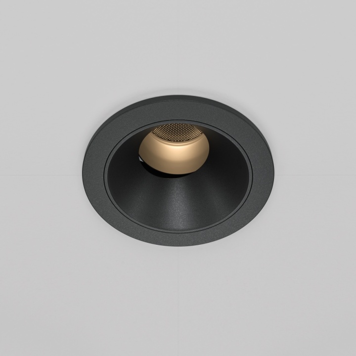 Spot incastrat Wise - Ø 6.2 cm, 3000K, Negru - Img 2