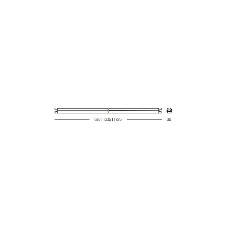 Spot liniar pentru sistem magnetic Frame - 12W, 3000K, Negru - Img 3