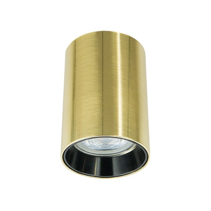 Spot Modena 1xGU10 LED - Negru, Auriu - Img 2