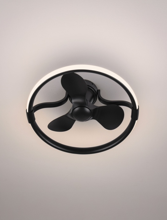 Ventilator Brevia Negru Ø62 x H 24,5 cm - Img 5