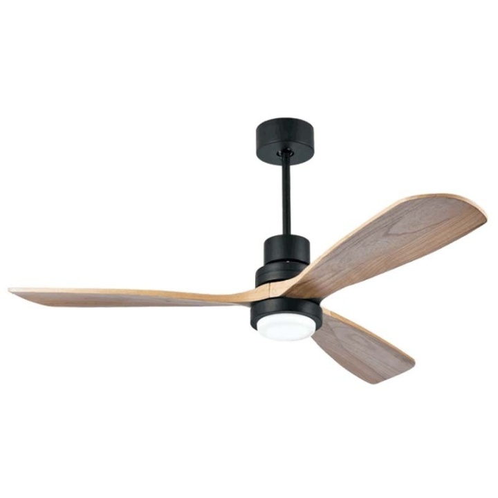 Ventilator suspendat cu lumină Modena 3000K,4000K,6000K - Negru mat, Natural - Img 2
