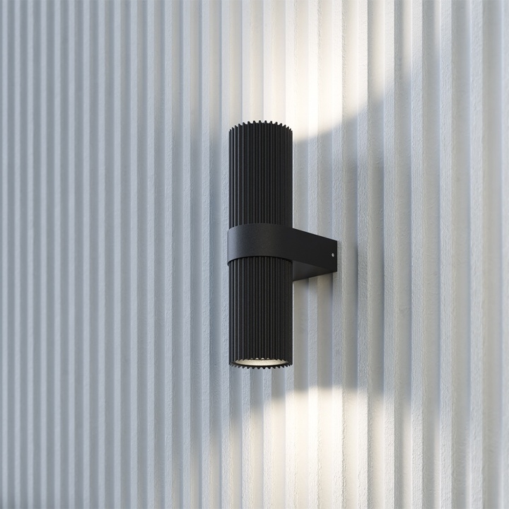 Aplică Dynamics H 23 cm GU10 - Negru - Img 6