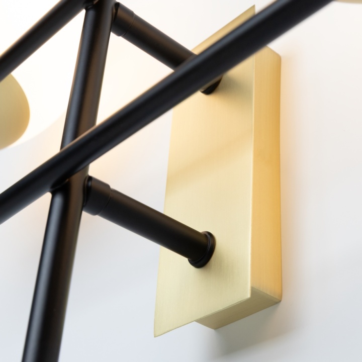 Aplică Nostalgia l 44 cm E14 - Negru - Img 5