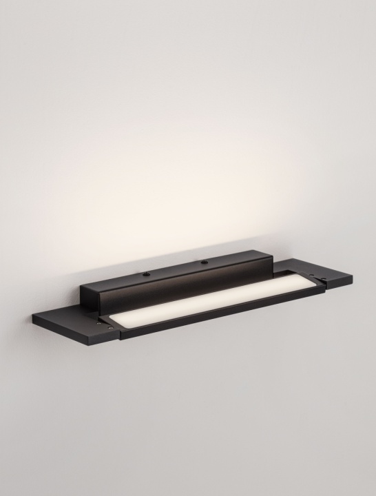 Aplica perete pentru baie Livo Negru 36 x 10 x 4 cm - Img 5