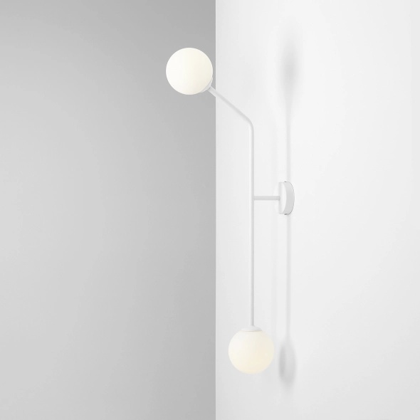 Aplică Pure 14 cm 2xE14 - Alb - Img 3