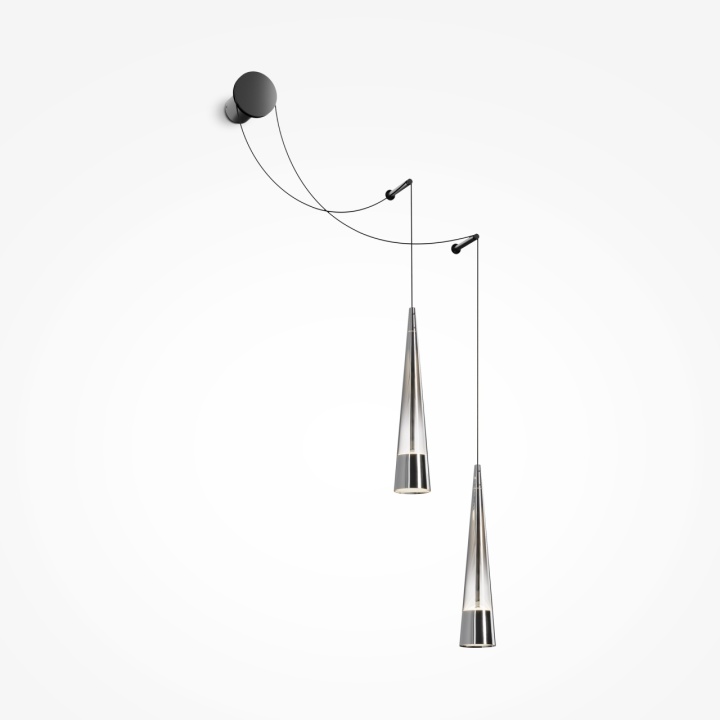 Aplică Sintesi H 228.9 cm 3000K - Negru - Img 7