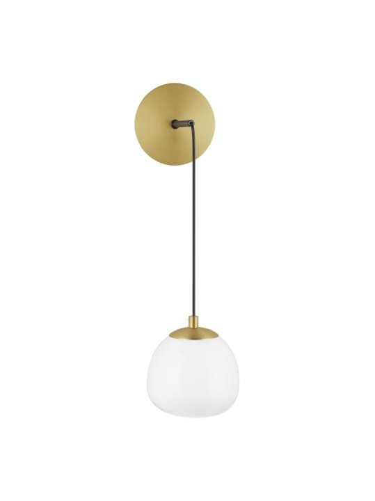 Aplica The Egg Opal / Auriu 13 x 20 x 40 cm - Img 2