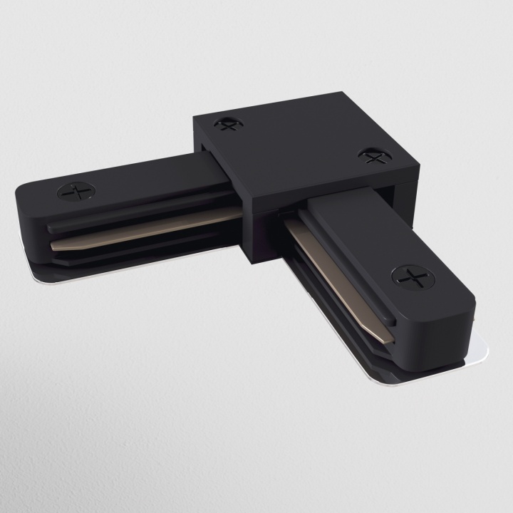 Conector colt Sine cu proiectoare Unity - Negru - Img 2