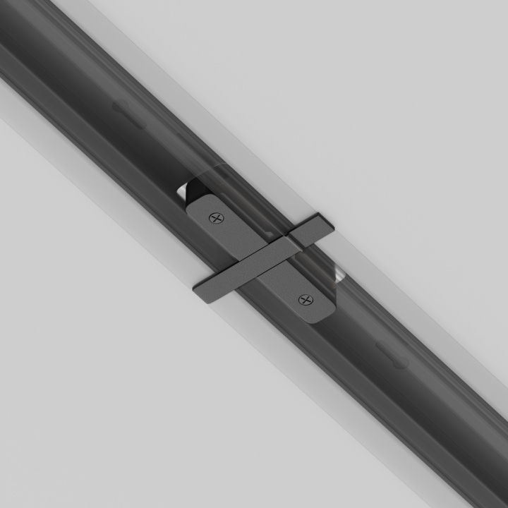 Conector liniar sina incastrata cu proiectoare Unity - Negru - Img 3