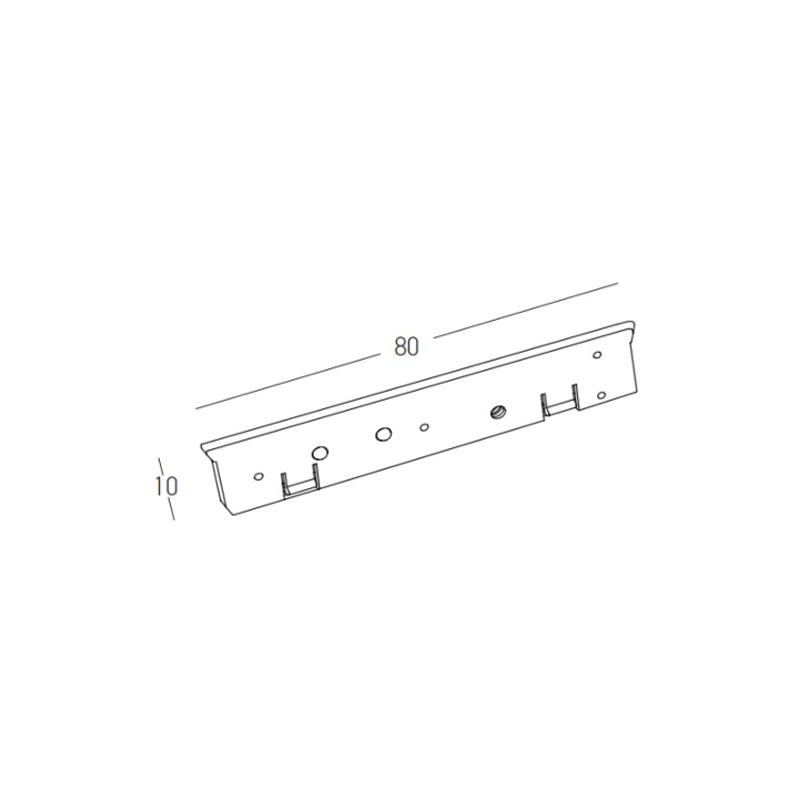 Conector liniar sina magnetica 6mm Ultra Slim Momentum - Negru - Img 3