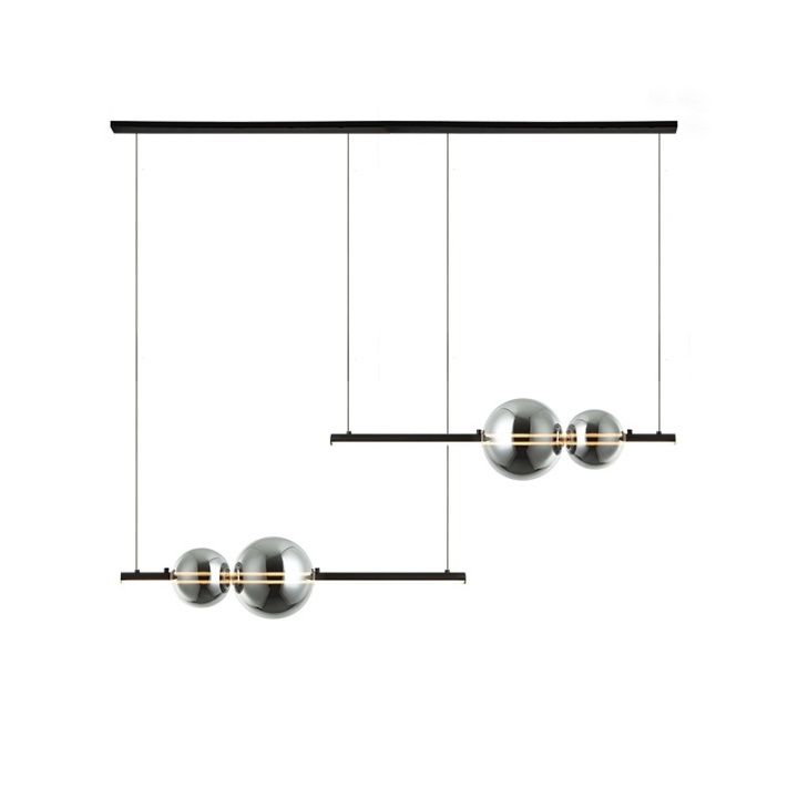 Corp de iluminat suspendat Equilibrio Sfera LED 3000K - Negru mat - Img 2