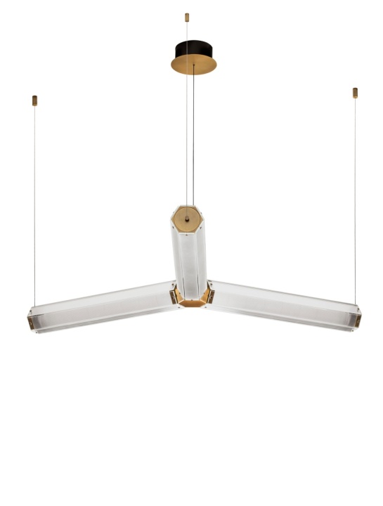 Corp de iluminat suspendat Essenzo Alama antichizata 103 x 96 x 220 cm - Img 5