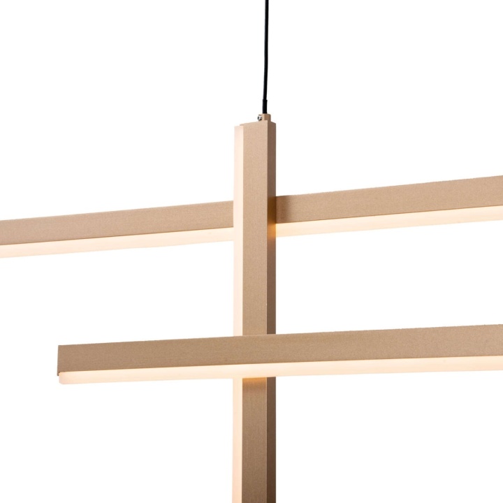 Corp de iluminat suspendat Geometria Luce LED 3000K - Gold Matt - Img 2
