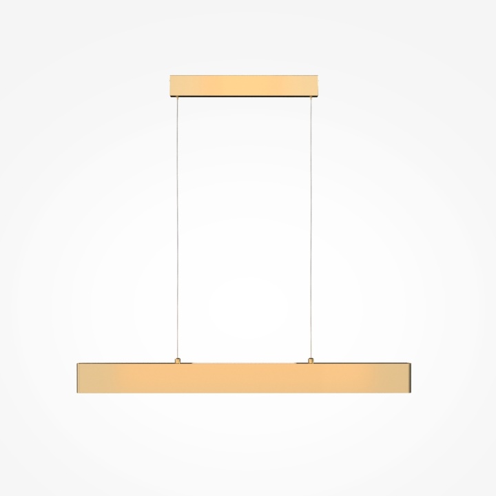 Corp de iluminat suspendat Step L 91 x l 4 cm 3000K - Auriu - Img 2