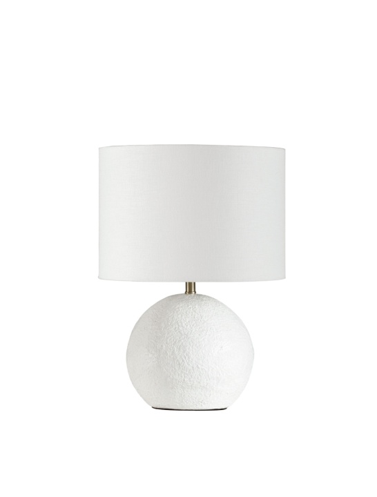 Lampa de masa Ever Alb Ø30 x H 45 cm - Img 2