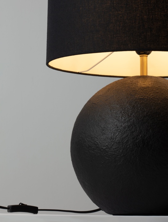 Lampa de masa Ever Negru Ø40 x H 59 cm - Img 5