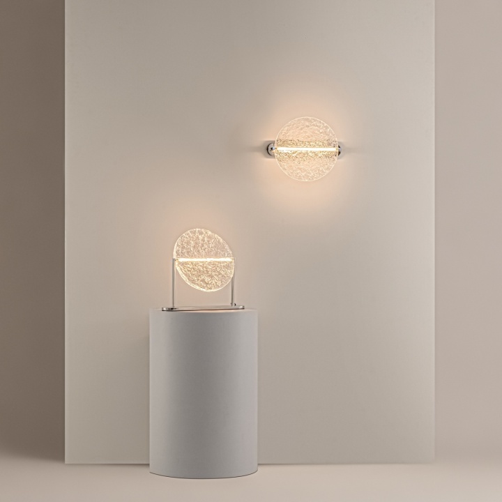 Lampă de masă Mangata Ø 25 cm 3000K - Crom - Img 3