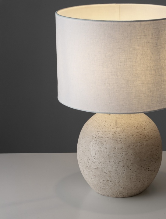 Lampa de masa Nagomi Beige Ø30 x H 44 cm - Img 5