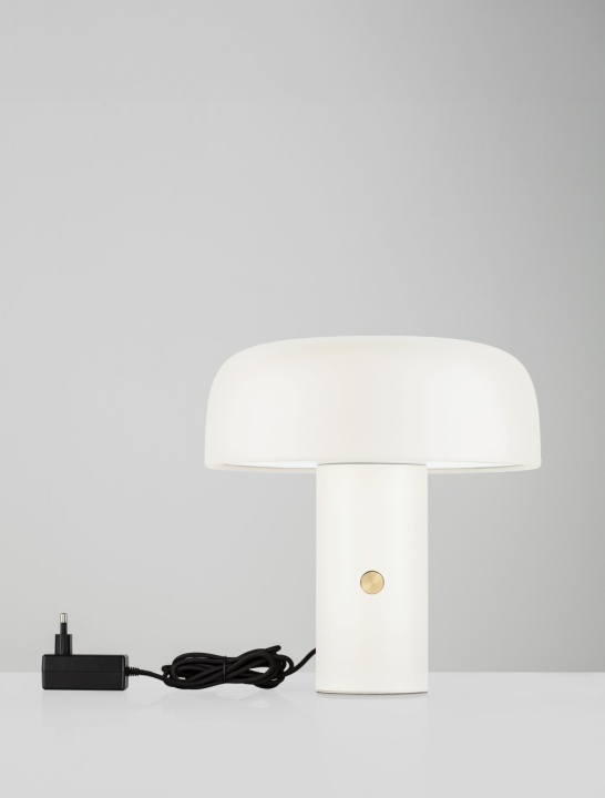 Lampa de masa Noelia Cream Ø30 x H 31 cm - Img 3