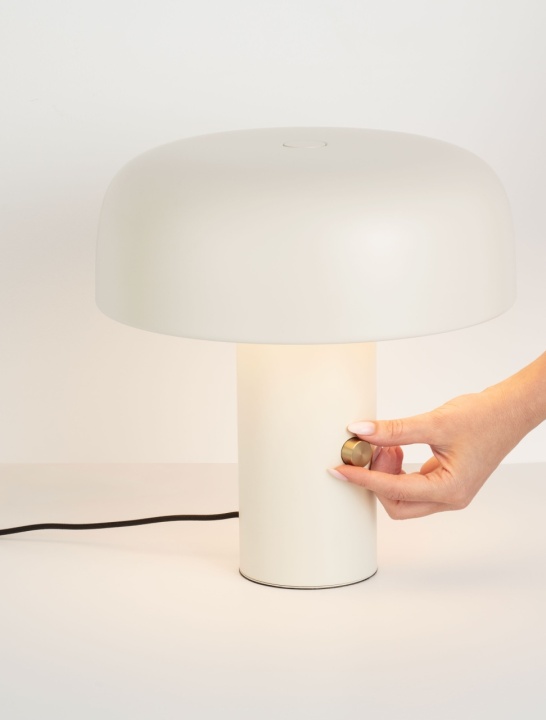 Lampa de masa Noelia Cream Ø30 x H 31 cm - Img 5