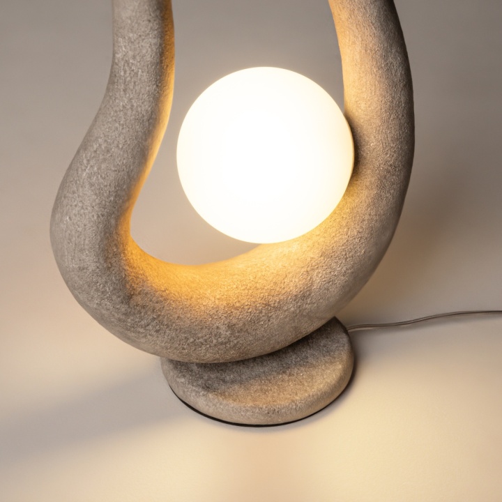 Lampă de masă Opus L 15 x l 26.5 cm G9 - Gri - Img 5