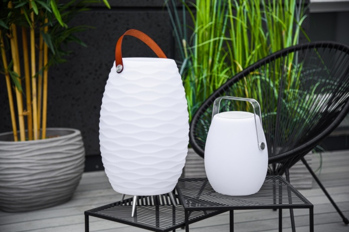 Lampa decorativa Boombox Bucket Rgbw + Remote Control - Alb - Img 2