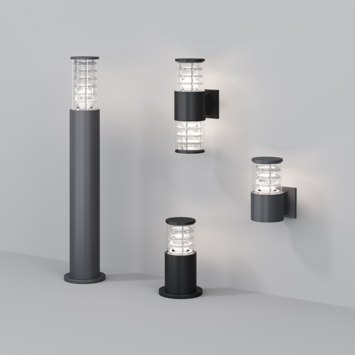 Lampa decorativa Bronx Ø 15.5 cm E27 - Negru - Img 2