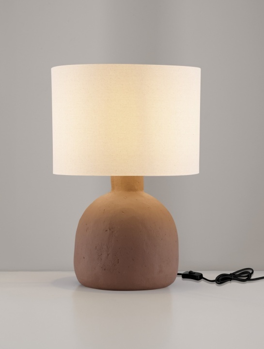Lampa masa / veioza Separe Taupe Ø38 x H 55 cm - Img 4
