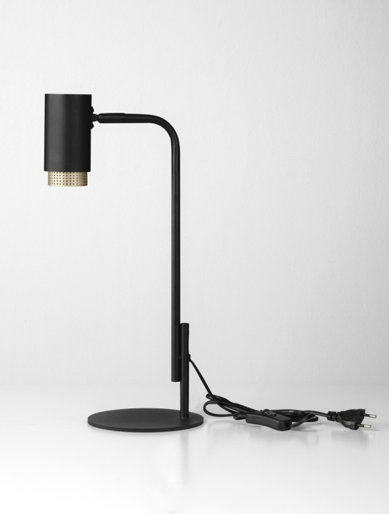 Lampa Nessi Negru / Auriu 15 x 17 x 42 cm - Img 3